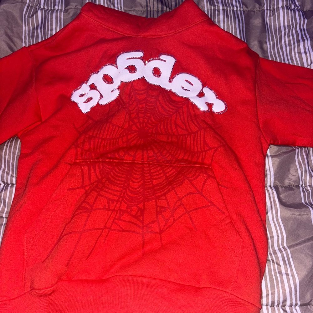 Orange Sp5der Sweatshirt